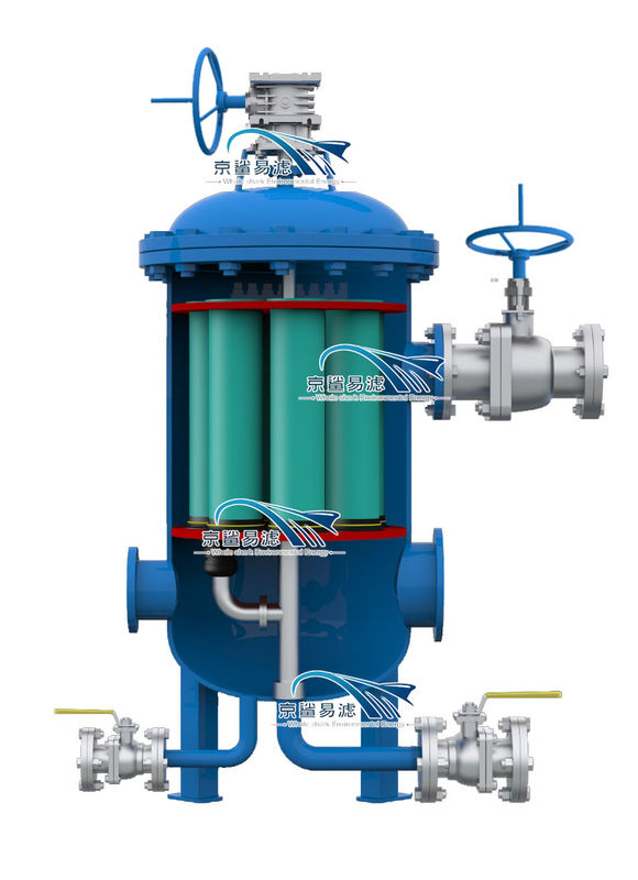فیلتر صفحه نمایش خود تمیز شونده دستی 0.5 مگا پاسکال تا 4.0 مگا پاسکال